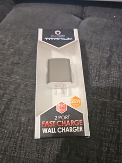 Celltronix Titanium 2 port fast charge wall charger