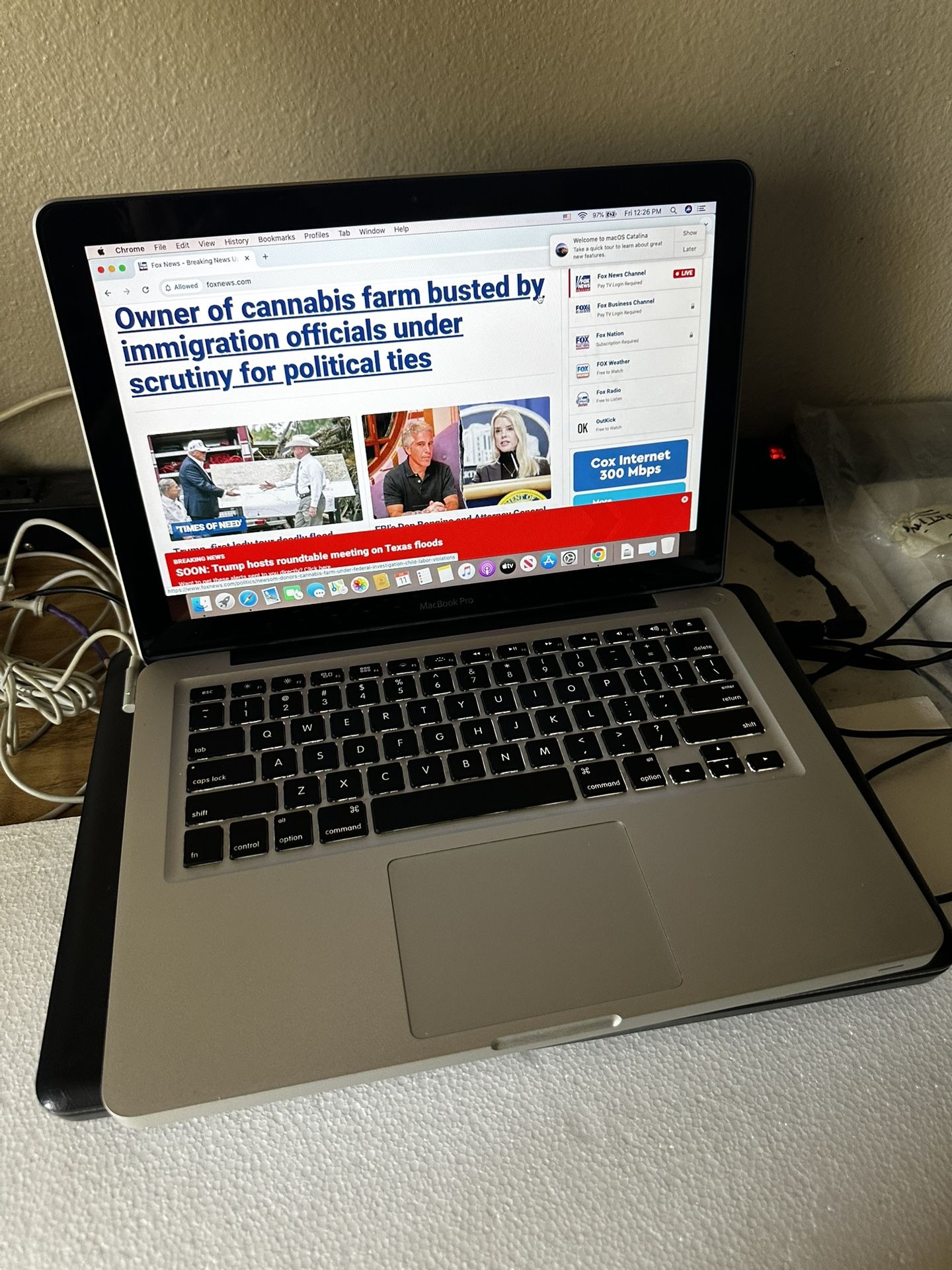Laptop MacBook Pro 13, 2011 i5, 8gbRam,128gbSSD, H Sierra, Office 2019,Webcam,DV