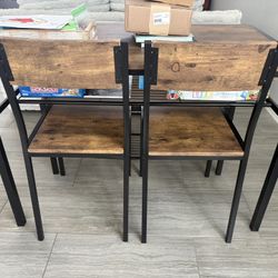 Table 2 Chairs And bench