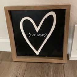 Love Wins Sign