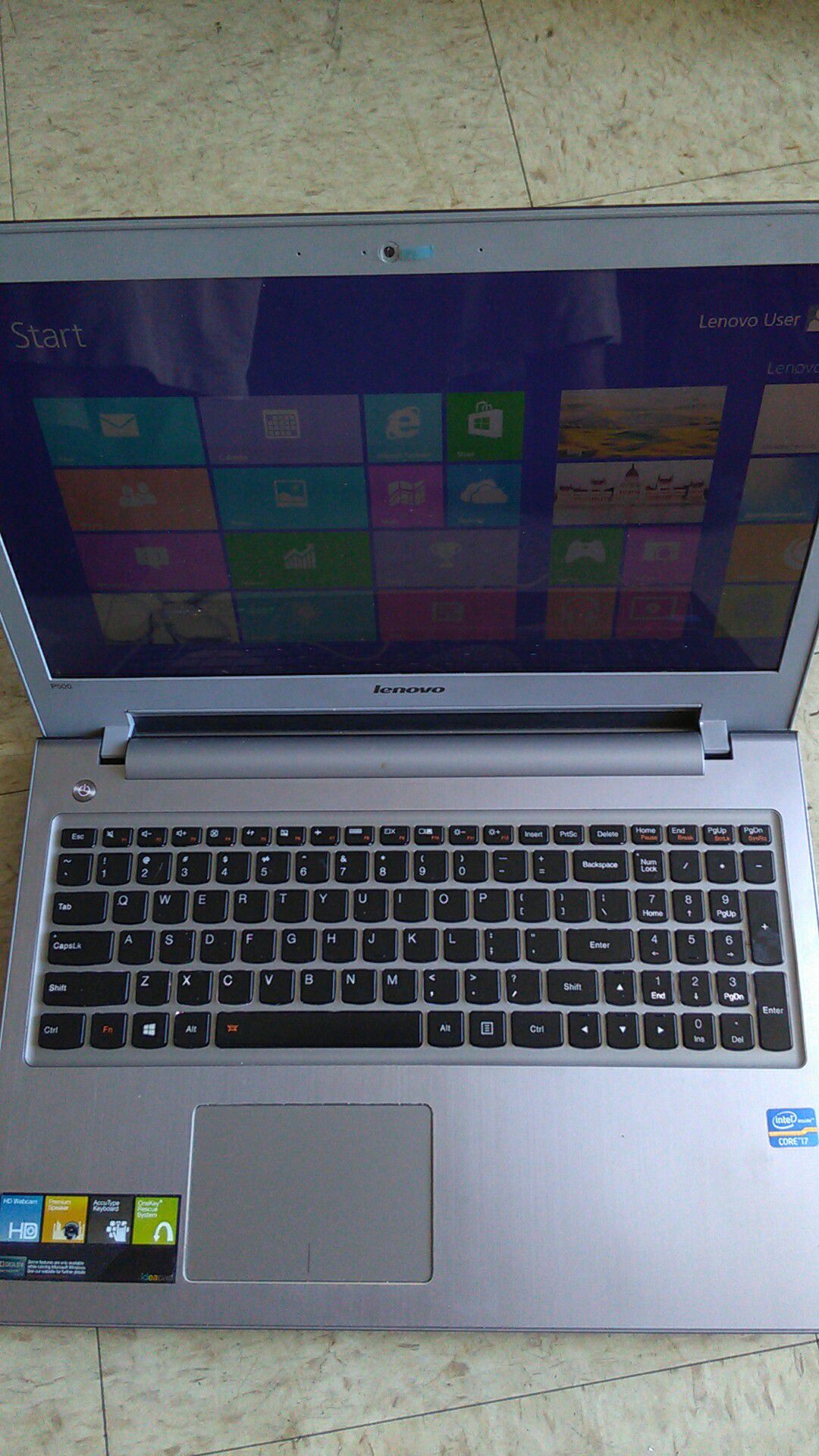 Laptop Core i7 Lenovo 15.6" Slime