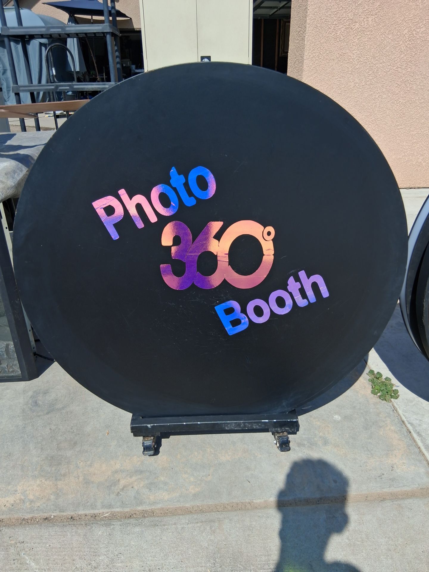 360 photo booth complete and working
