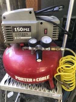 Porter Cable 150 PSI air compressor