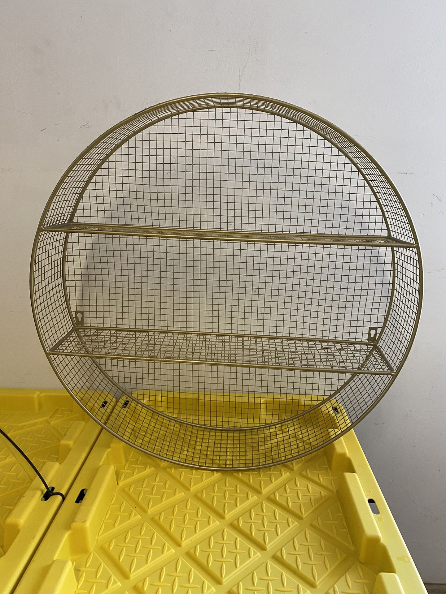 Gold Wire Shelf