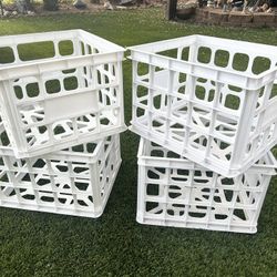 $5 EACH WHITE PLASTIC STORAGE BIN 47TH AVE. AND DOBBINS AND LAVEEN
