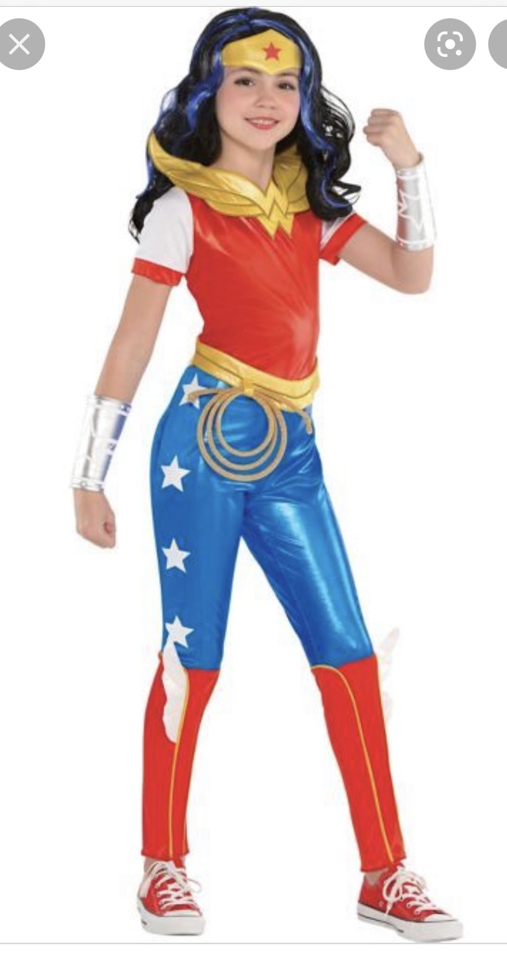 Wonder -Woman Halloween Costume Size Small 4/6
