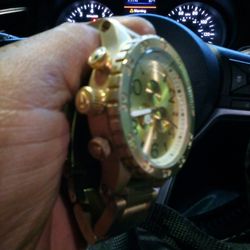 Nixon Watch And Gold Plated