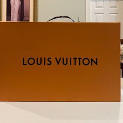 Authentic Louis Vuitton Gift Box Magnetic Empty XL Extra Large Box