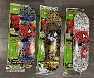 HUF SPIDER-MAN DECK SET