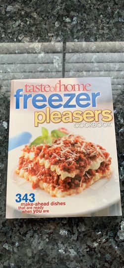 ‘Taste of Home Freezer Pleasers’ cookbook
