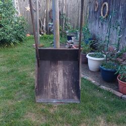 1920s Antique Deering Wooden Snow Sled