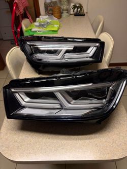 Audi Q5 2017 2018 1 pair  Full LED Headlight OEM LE14E6350