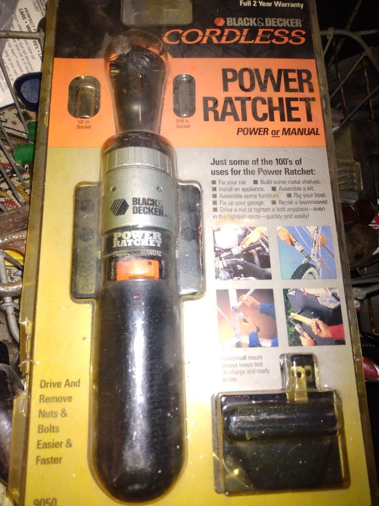 Black & Decker Cordless Power Ratchet Brand New Never Been Taken Out Of