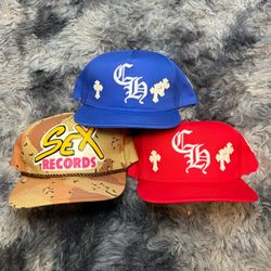 Chrome hearts “CH Logo”  SnapBack hats
