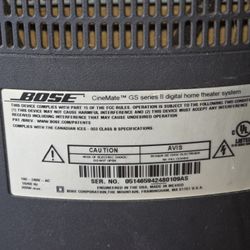 Bose Surround Sound
