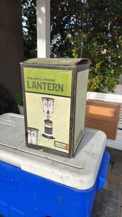 The Greatland Outdoors Twin-Mantle Propane Lantern is a vintage-style camp lighting solution designed for reliable outdoor illumination. Generating up