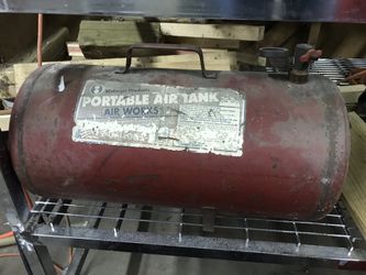 Old air tank