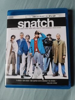 Snatch Blu Ray/DVD 