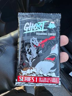 Ghost trading cards