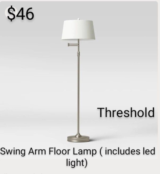 Brand New Threshold Swing Arm Floor Lamp