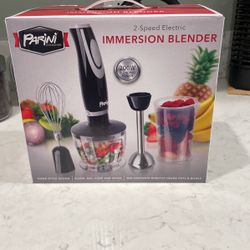 New 2-Speed Electric Immersion Blender