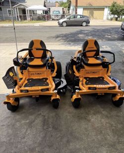 Cub Cadet Ultima ZT1 50 in. Fabricated Deck 23HP V-Twin Kawasaki FR Series Engine Dual Hydro Drive Gas Zero Turn Riding Lawn Mower 