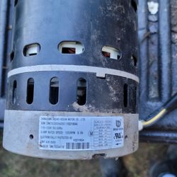Newer Blower Motor for Furnace. 