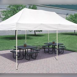 10ft X 20ft Pop Up Canopy Tent Portable  Instant Canopies Outdoor Market Shelter 10 x 20 Canopy