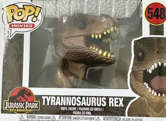 Funko Pop Tyrannosaurus Rex Jurassic Park 548 (25tg Anniversary)