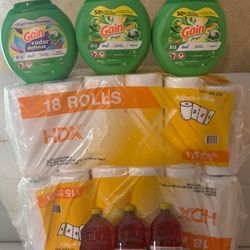 Bundle Detergent And Paper Towels 