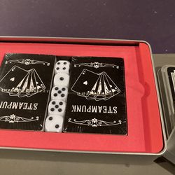 Steampunk Gentlemen's Playing Cards