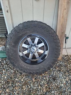 Tire and wheel