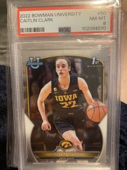 Caitlin Clark Rookie Psa 8🔥 
