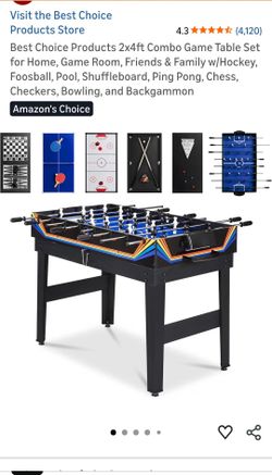 10 in 1 multi game table