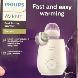 Philips Avent Premium Fast Bottle Warmer, with Smart Temperature Contro