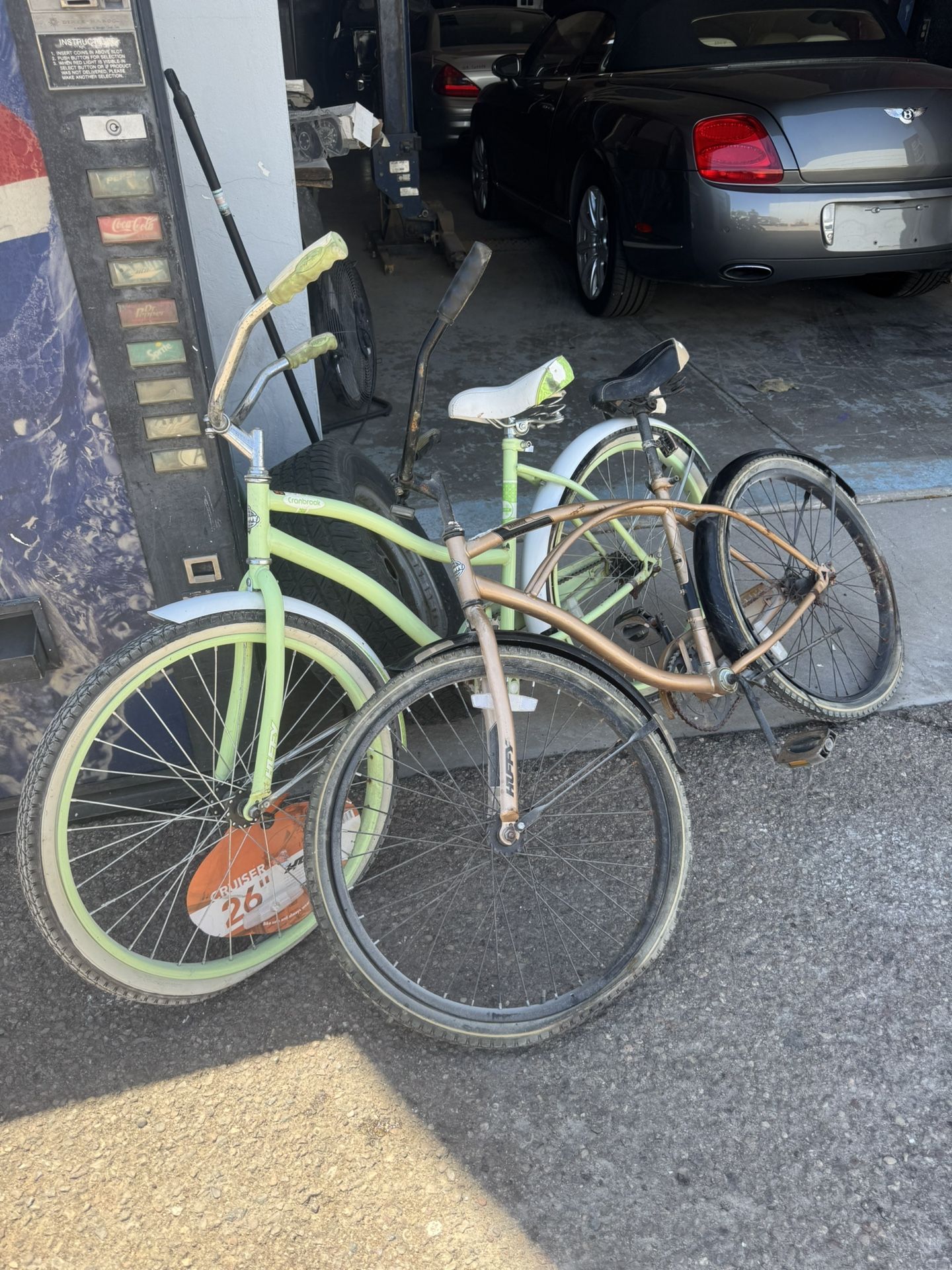 2 Huffy 26 Inch Bikes Good Condition . Cheap $50