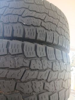 Two 295/65 R20 129/126S MAZAMA Tires