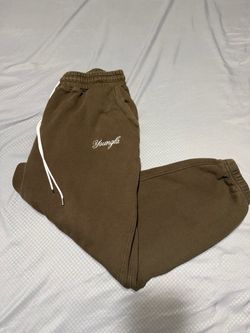 YoungLA Men's Fleece Jogger Sweatpants Size XXL
