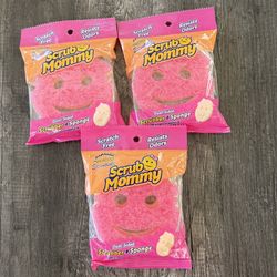 3x Scrub Mommy dual-sided scrubber and sponge (Brand New) 