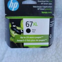HP 67XL Black High-yield Ink Cartridge | Works with HP DeskJet 1255, 2700, 4100 Series, HP ENVY 6000
