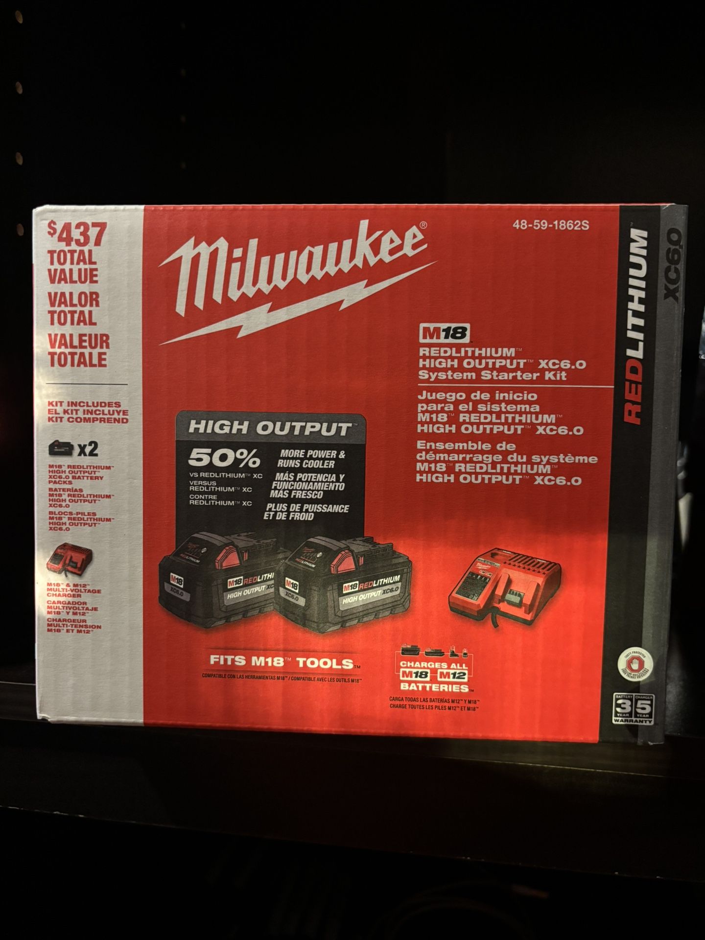 Milwaukee Batterys And Charger
