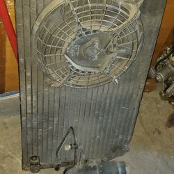 2000 Mirage Condenser And Fan Working Motor