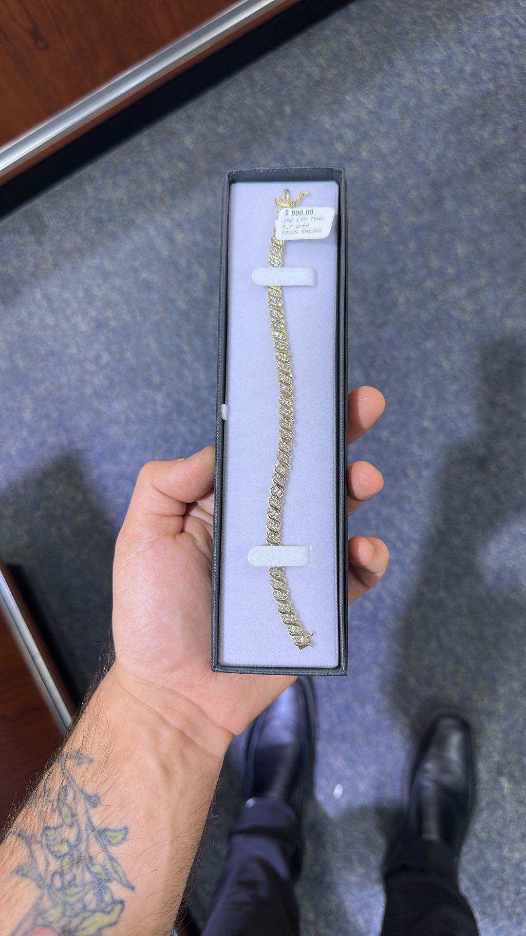 10kt Tennis Bracelet