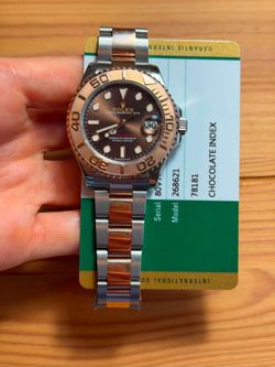 Rolex Yacht-Master 37mm 2020 complete set (ref.268621)(Please Don't Haggle Price)