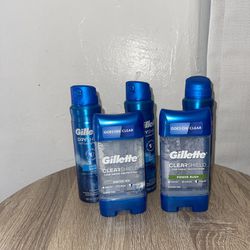 Gillette Deodorants 