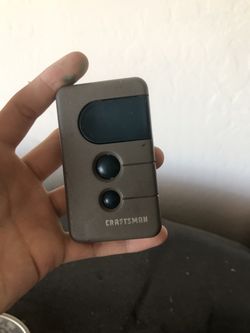 Craftsman garage remote opener
