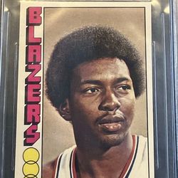 1976 Topps 2nd yr Moses Malone BVG 8