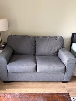 Grey Loveseat