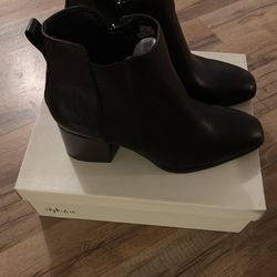 New! Style & Co Booties, Black Size 9.5