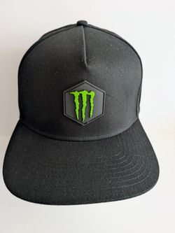 Monster Energy Embroidered Snapback Hat Cap NWT